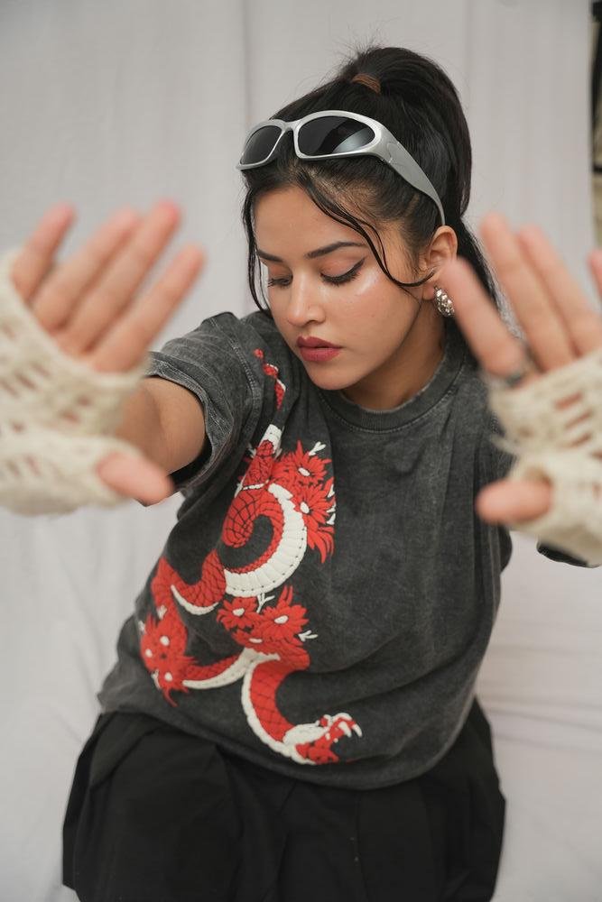 DRAGON - CHARCOAL GREY